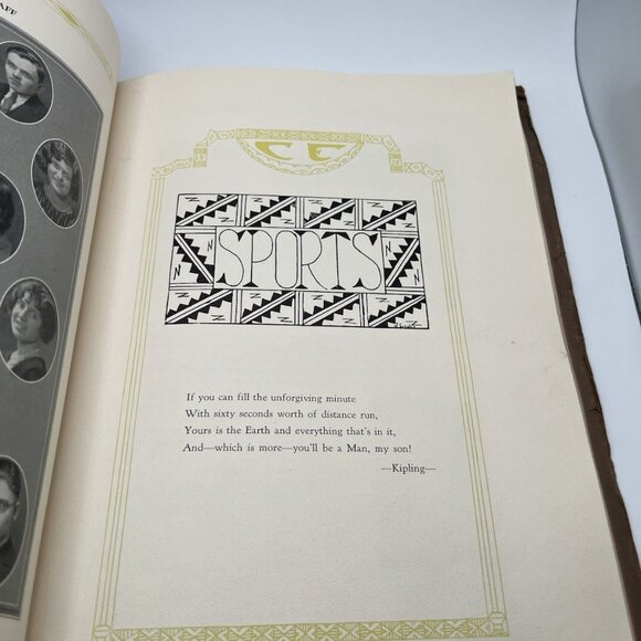 1928 Dunsmuir California CA Joint Union High School Crag Echoes Yearbook Antique - Picture 11 of 14